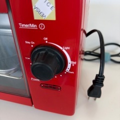 未使用品「トースター」赤系の画像