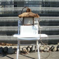 和風・店舗用、飾り照明機　中古品の画像