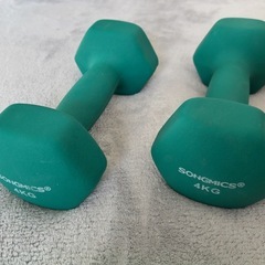 ダンベル4kg×2個の画像