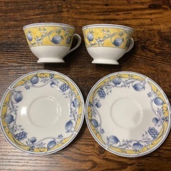 未使用品 ノリタケ Noritake サンレモ カップ&ソーサー 4客セットの画像