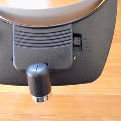 【引渡し12/14まで】アイアン ライト付き拡大鏡 ヘッドバイザーの画像