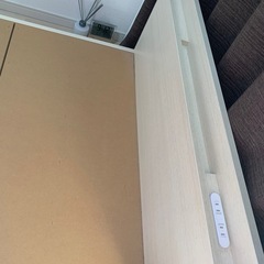 【早い者勝ち✨】収納ベッド シングル引き出し２つ付き　分　の画像