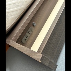 NITORIクイーンベッド   フレーム付の画像