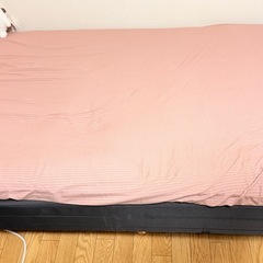 【1月18-22日取引可能】シングルベッド＆マットレスセットお譲りしますの画像