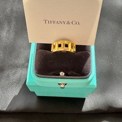 【TIFFANY&Co.】ティファニーTトゥルー8mm イエローゴールド 7号 の画像