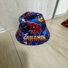 スパイダーマンキッズキャップセット^_^の画像