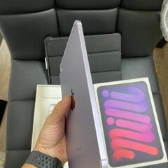 【第7世代】iPad mini7 Wi-Fi+Cellular 128GB  MXPT3J/A A2995 , 保証は2026年7月23日まで残っています。の画像