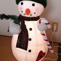 ②スノーマンランプの画像