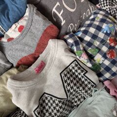 子ども服　女の子　110サイズBセット 1箱まとめて38枚　の画像