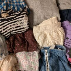 子ども服　女の子　110サイズBセット 1箱まとめて38枚　の画像