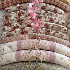 ハンガー 花柄 リボン まとめ売りの画像