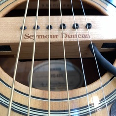 YAMAHA FG401 Seymour Duncan ピックアップ付の画像
