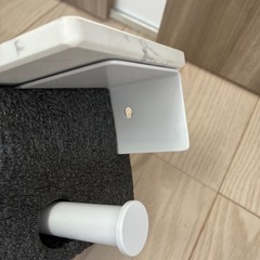 【新品未使用】大理石トイレットペーパーホルダーの画像