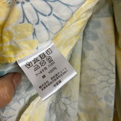 浴衣　帯なし　サイズ120の画像