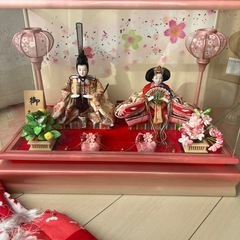【美品】雛人形　未使用の被布着もお付けしますの画像