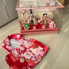 【美品】雛人形　未使用の被布着もお付けしますの画像