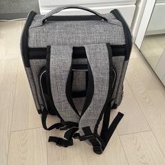 ペット キャリーリュック キャリーバッグ リュック 拡張　大容量 通気性　犬　猫の画像