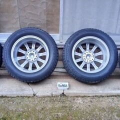 ナット付きアルミホィールの画像