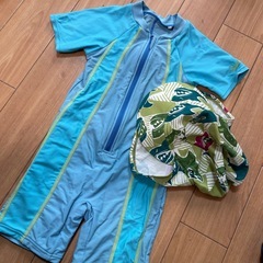 キッズ　水着　セットの画像