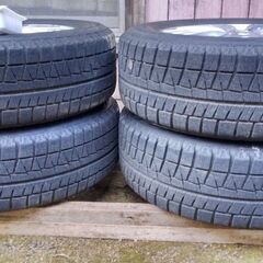 ナット付きアルミホィールの画像