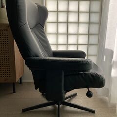 リラックスチェア（オットマン付）の画像