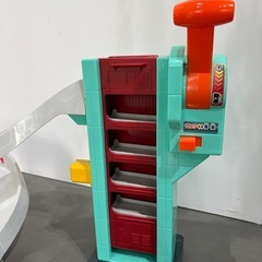 ディズニー トミカカーズレバーで連続発進 ダイナミックタワーの画像