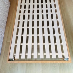 🛏️【ニトリ シングルベッドフレーム】の画像