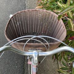 【点検/整備済】 走行OK 小柄な方 高級アルミフレーム ママチャリ 自転車の画像