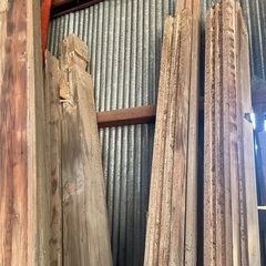昭和31年の古民家の古材の画像