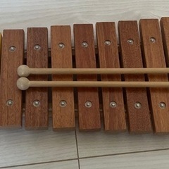 ボーネルンド おさかなシロフォン 黄色 木琴 知育玩具の画像