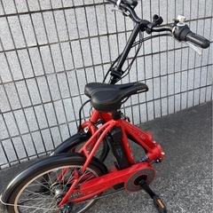 SANYO 20インチ 電動折りたたみハイブリッド自転車 エネループバイクの画像