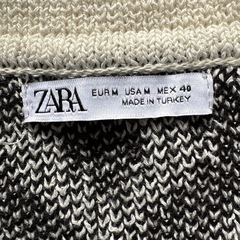 GEOMETRIC JACQUARD KNIT CARDIGAN カーディガンMの画像