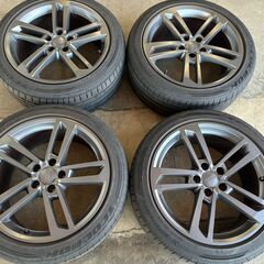 アウディ　18インチ　純正　ホイール　タイヤホイール　4本セット　8,5Ｊ×18の画像