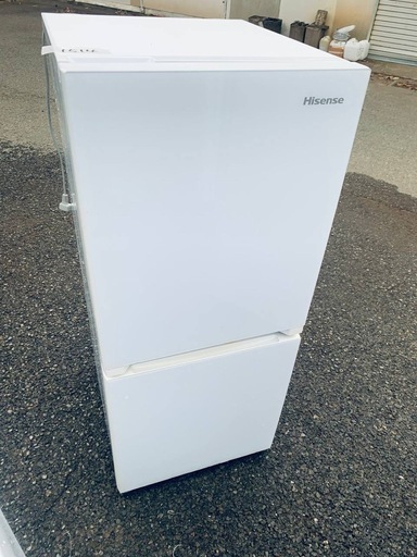 ②✅Hisense2ドア冷凍冷蔵庫✅ ✅HR-G13A-W✅