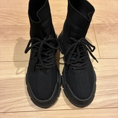 【willfully】美品ニット スニーカーブーツの画像