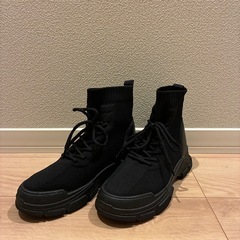 【willfully】美品ニット スニーカーブーツの画像