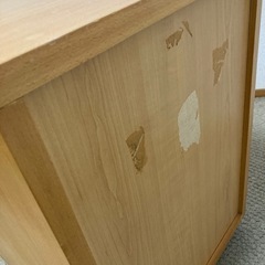 引き出し　傷あり　良品生活の画像