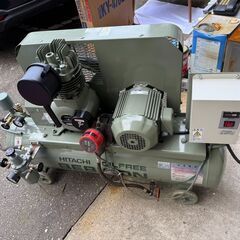 日立 　OILFREE　BEBICON エアーコンプレッサー 200Vの画像