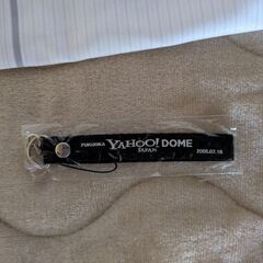 ソフトバンクホークスのドローストリングバック　Yahooドームストラップ　未使用の画像