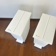 ゴミ箱　ニトリ　落書きありの画像