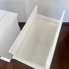 ゴミ箱　ニトリ　落書きありの画像