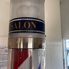 大阪サイン サインポール TOM-102 床屋 理容室 理髪店 の画像