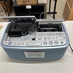 I 2512-277 SONY GFD-E500TV CDラジオカセットデッキ　2006年製　通電確認済み　キズ汚れ有りの画像