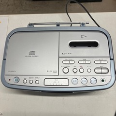 I 2512-277 SONY GFD-E500TV CDラジオカセットデッキ　2006年製　通電確認済み　キズ汚れ有りの画像
