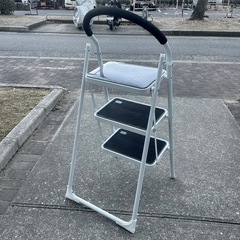 【 ニトリ / NITORI 】ステップチェア セクター2 脚立 3段の画像