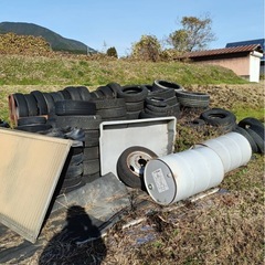 廃棄するタイヤ、もらってください！の画像