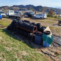 廃棄するタイヤ、もらってください！の画像