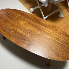 ちゃぶ台 引き出し付きの画像