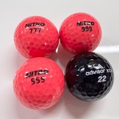 NITRO advisor XD　ゴルフボール 4個セットの画像
