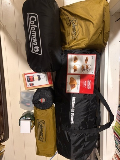 Coleman ソロキャンプスタートパッケージとスノーピークアメニティ